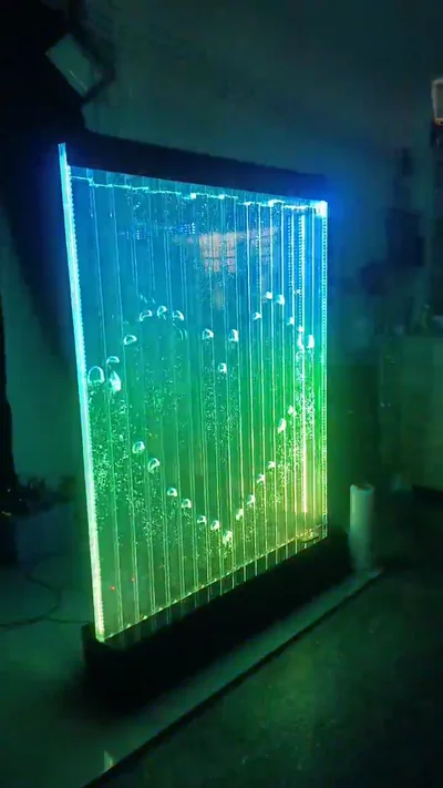 Fibre Optic Panel — Blue