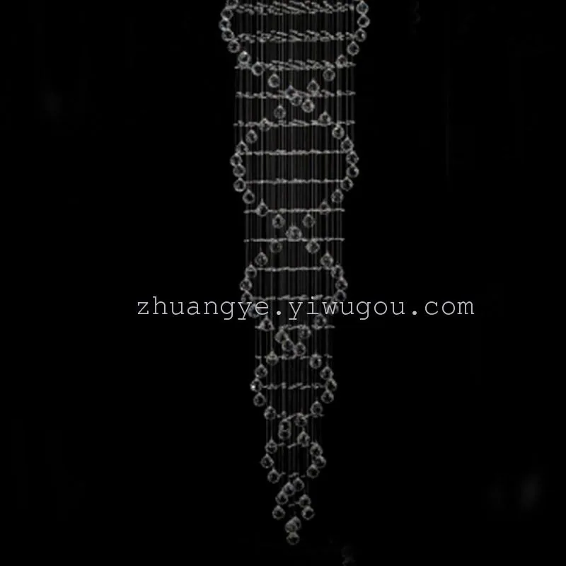 简约水晶吊线吸顶灯 — 复式楼、楼梯、别墅 — 第 2 张