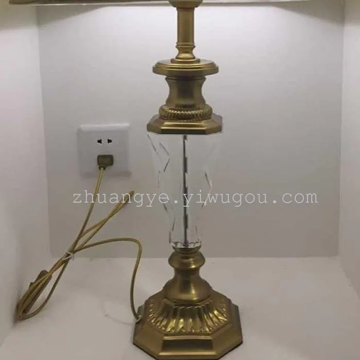 European Crystal Table Lamp — Living Room & Bedroom — view 8
