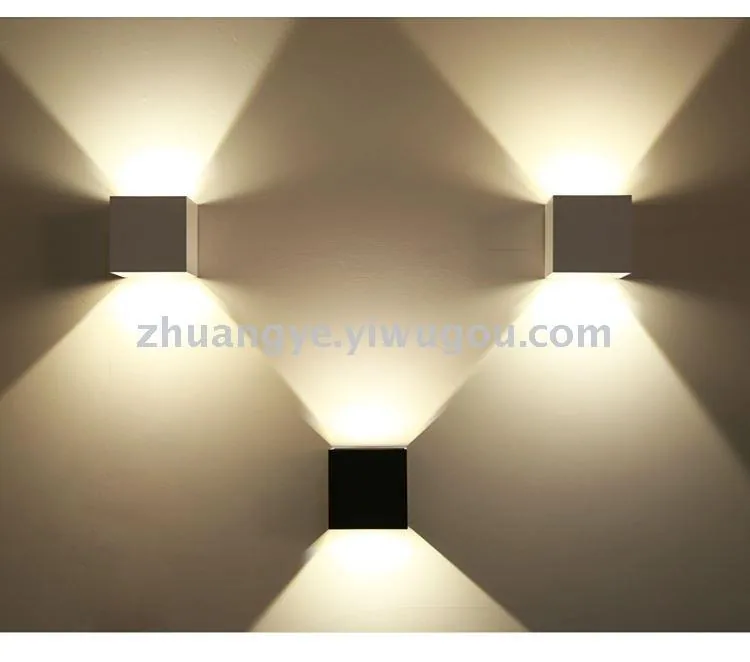 Modern LED Twin-Head Outdoor Wall Light — Villa, Living Room & Walkway — view 9