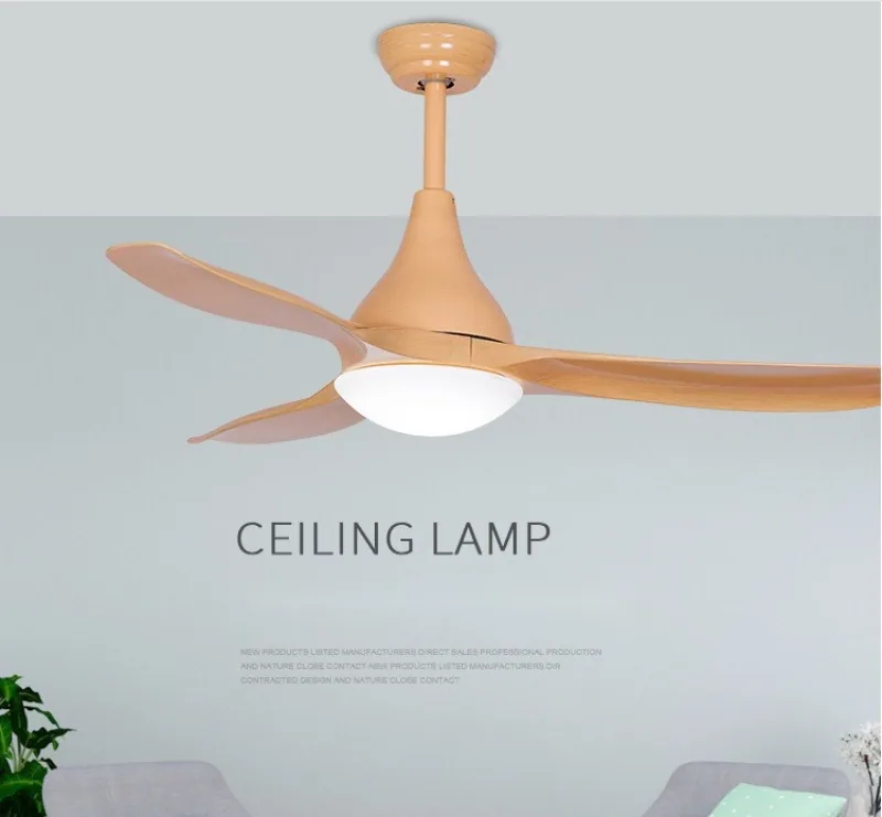 Minimalist LED Ceiling Fan Light — Living Room, Bedroom & Dining Room — view 5
