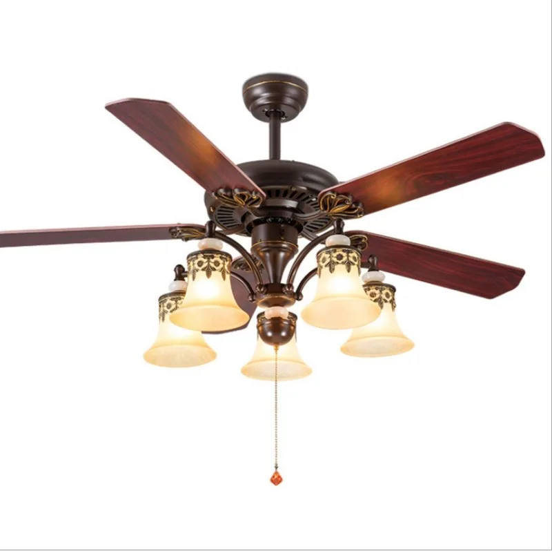 European Illuminated Ceiling Fan Light — Living Room, Bedroom & Dining Room — view 5
