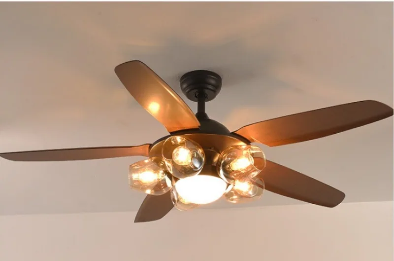 European Smart Ceiling Fan Light — Living Room, Bedroom & Dining Room — view 6