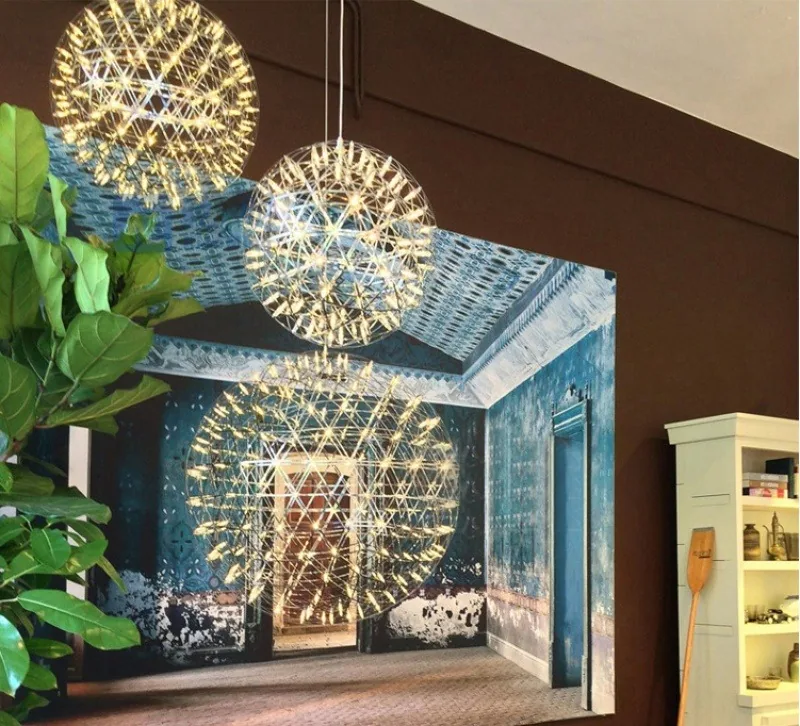 Modern LED Chandelier — Stairwell, Display Window & Boutique — view 8