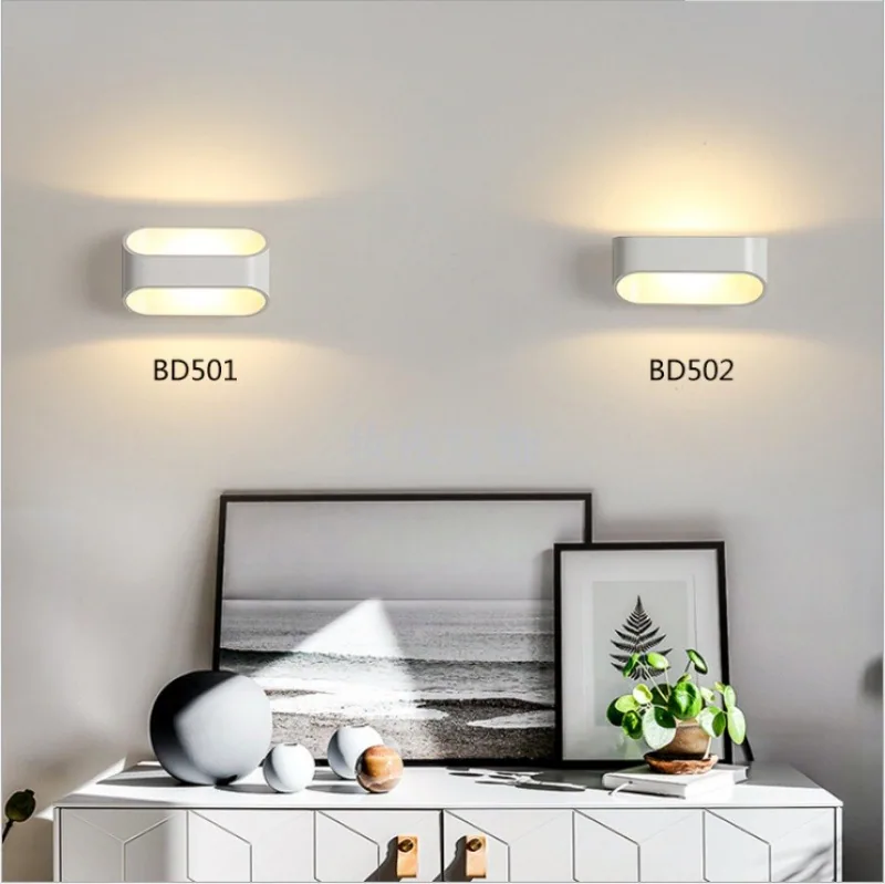 Modern LED Wall Lamp — Stairwell, Bedroom & Bedside — view 8