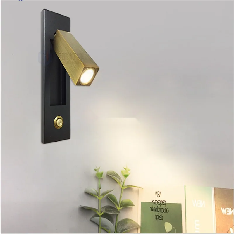 Modern LED Ironwork Wall Lamp — Hotel, Bedside & Contract — view 1