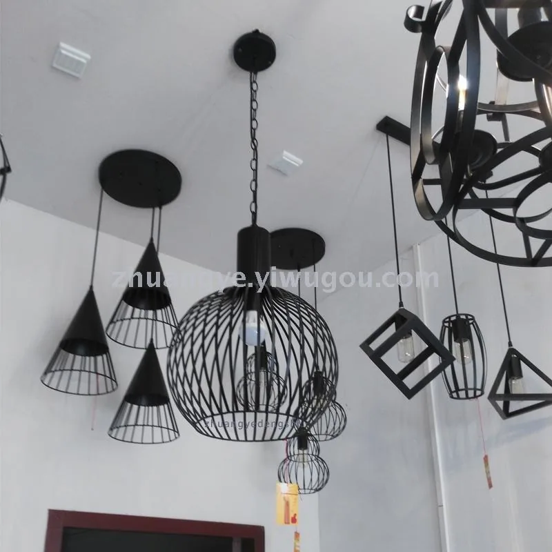European Ironwork Three-Head Chandelier — Dining Room, Study & Bar Counter — view 5