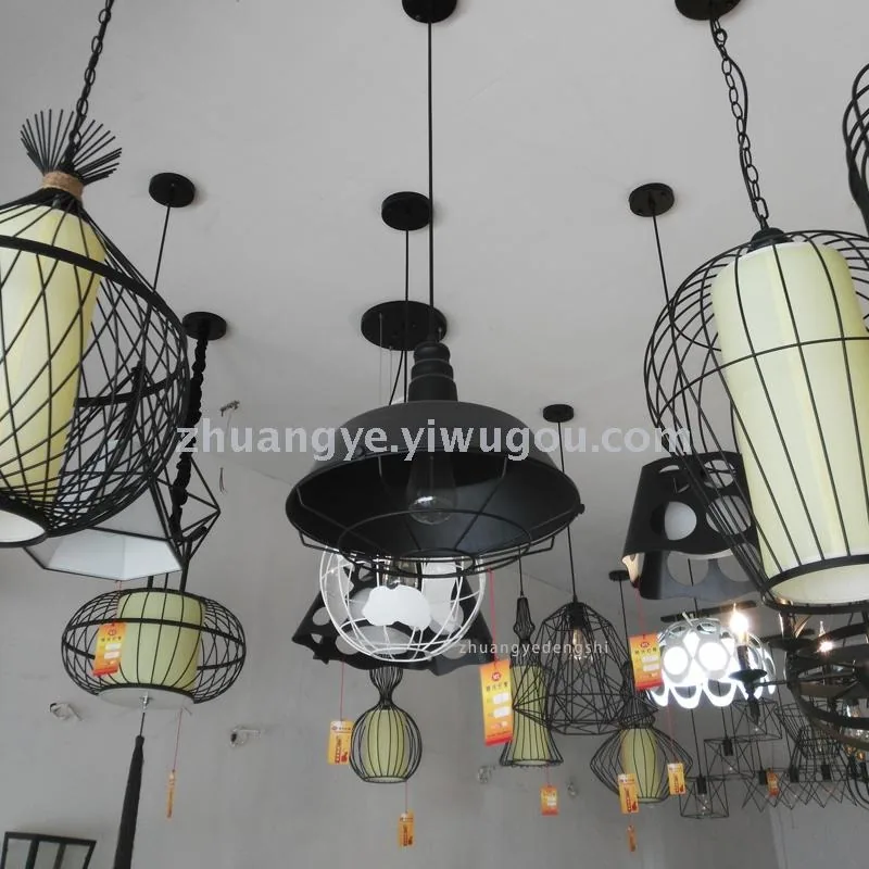 European Ironwork Three-Head Chandelier — Dining Room, Study & Bar Counter — view 2