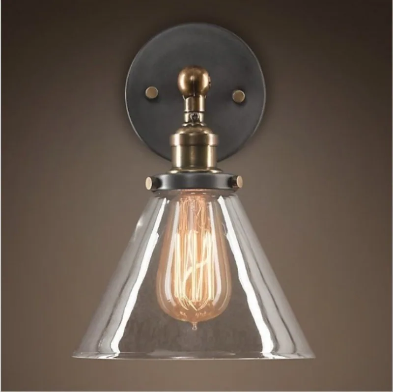 Modern Glass Wall Lamp — Dining Room & Café — view 6