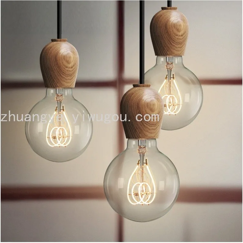 Minimalist Single-Head Chandelier — Dining Room & Bar Counter — view 6