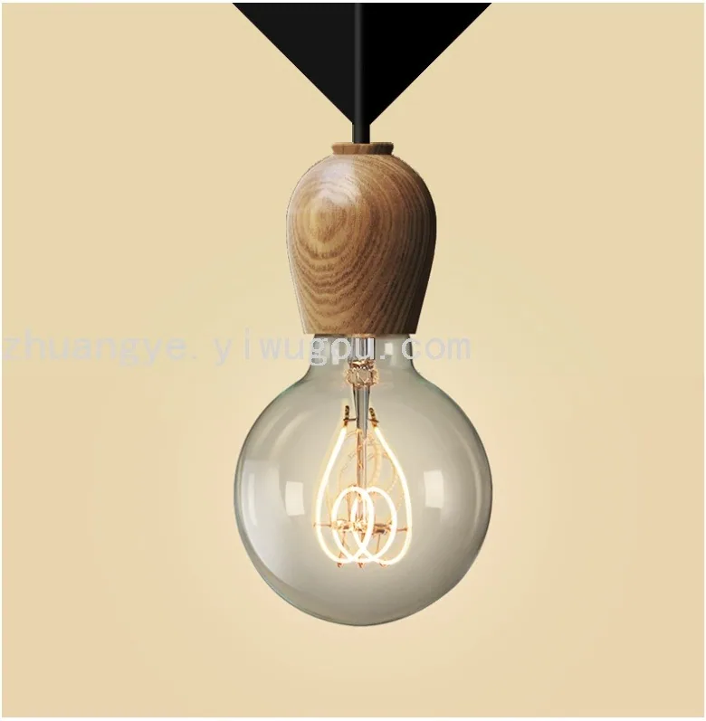 Minimalist Single-Head Chandelier — Dining Room & Bar Counter — view 8
