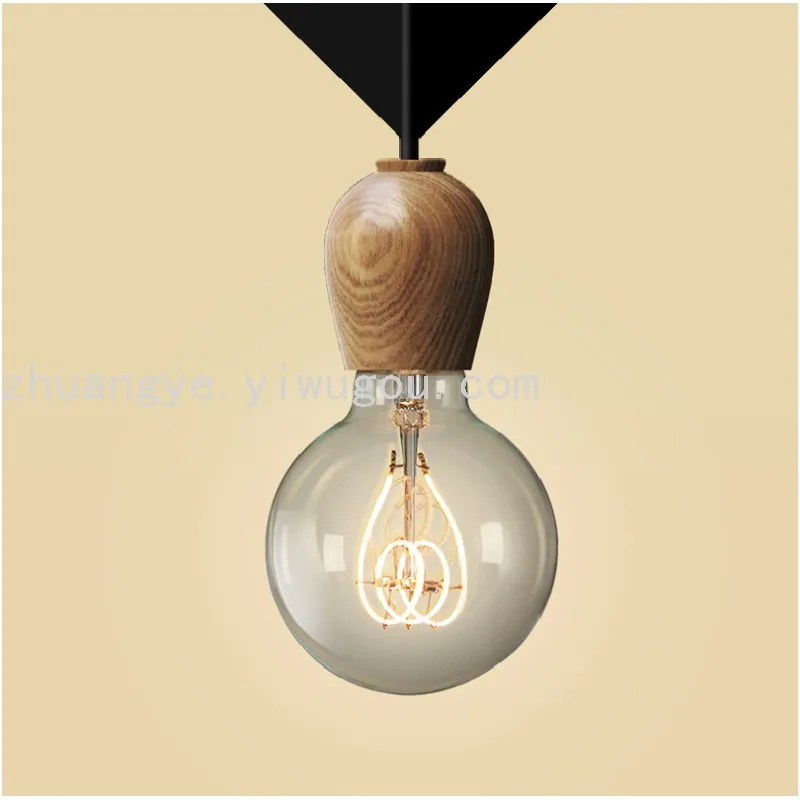 Minimalist Single-Head Chandelier — Dining Room & Bar Counter — view 4