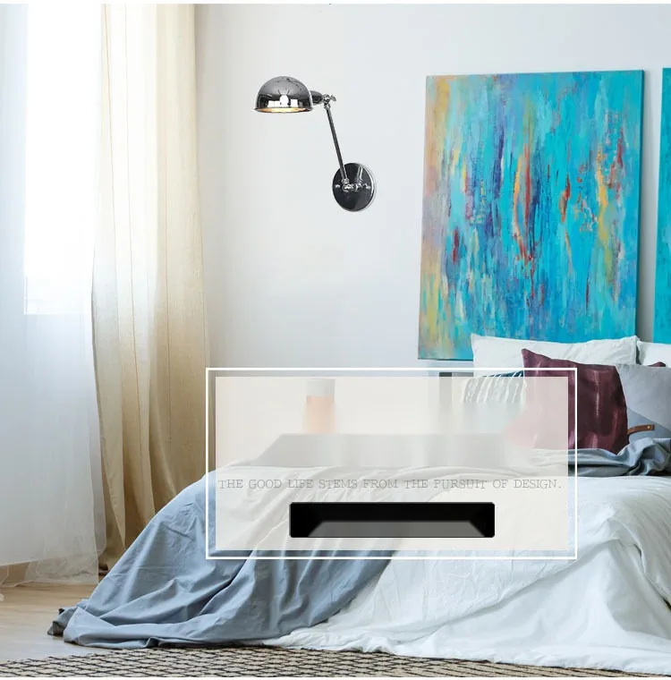 Minimalist Wall Lamp — Living Room, Bedroom & Café — view 6