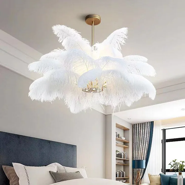 Modern Chandelier — Living Room & Master Bedroom — view 1