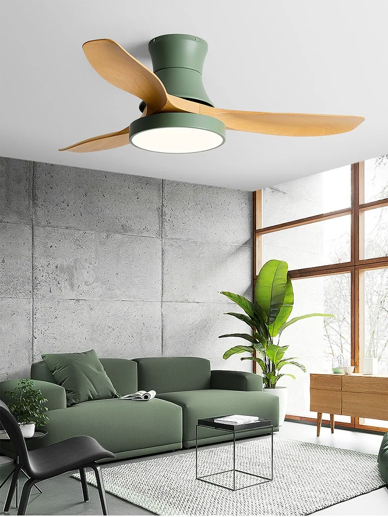 Nordic Ceiling Fan Light — Living Room & Dining Room — view 3