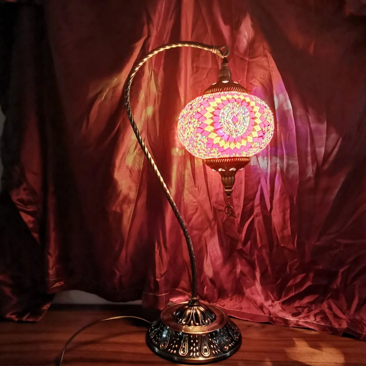 Mediterranean Table Lamp — Living Room, Bedroom & Bedside — view 8