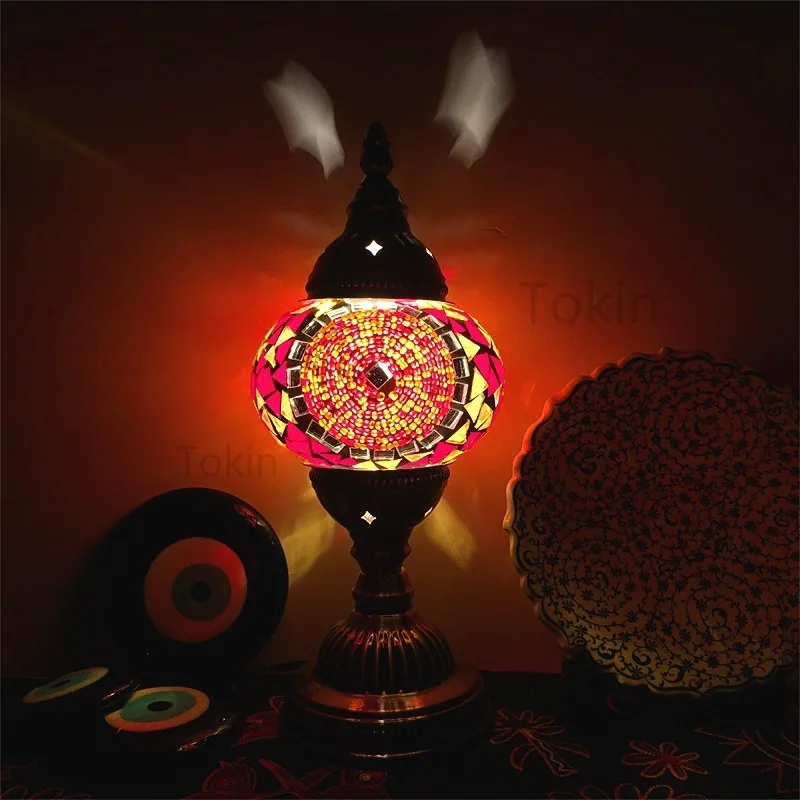 Vintage Table Lamp — Hotel, Living Room & Bedroom — view 7