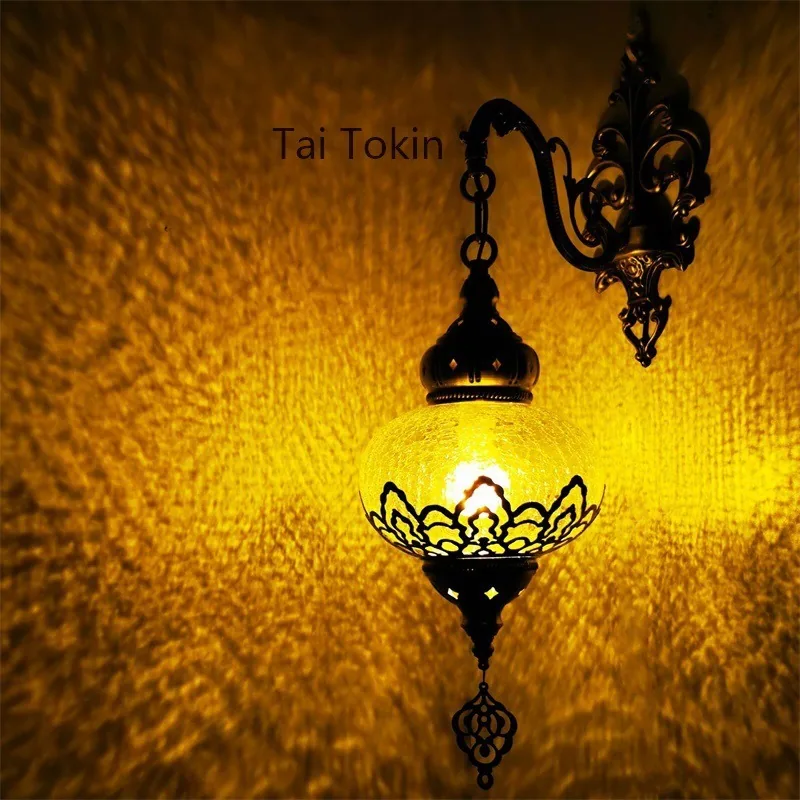 Vintage Wall Lamp — Hotel, Dining Room & Café — view 1