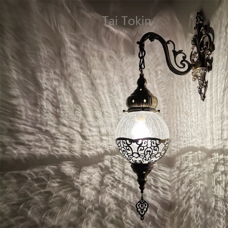 Vintage Wall Lamp — Hotel, Dining Room & Café — view 6