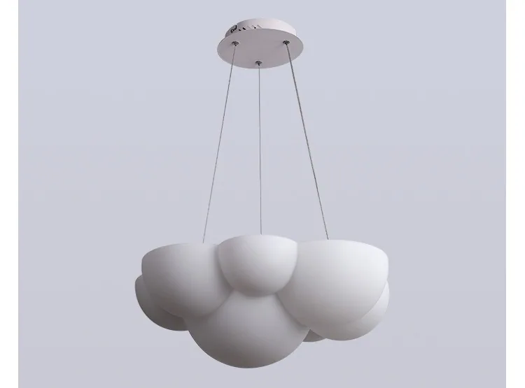 Modern Minimalist Cloud Ceiling Light — Master Bedroom & Kids Room — view 13