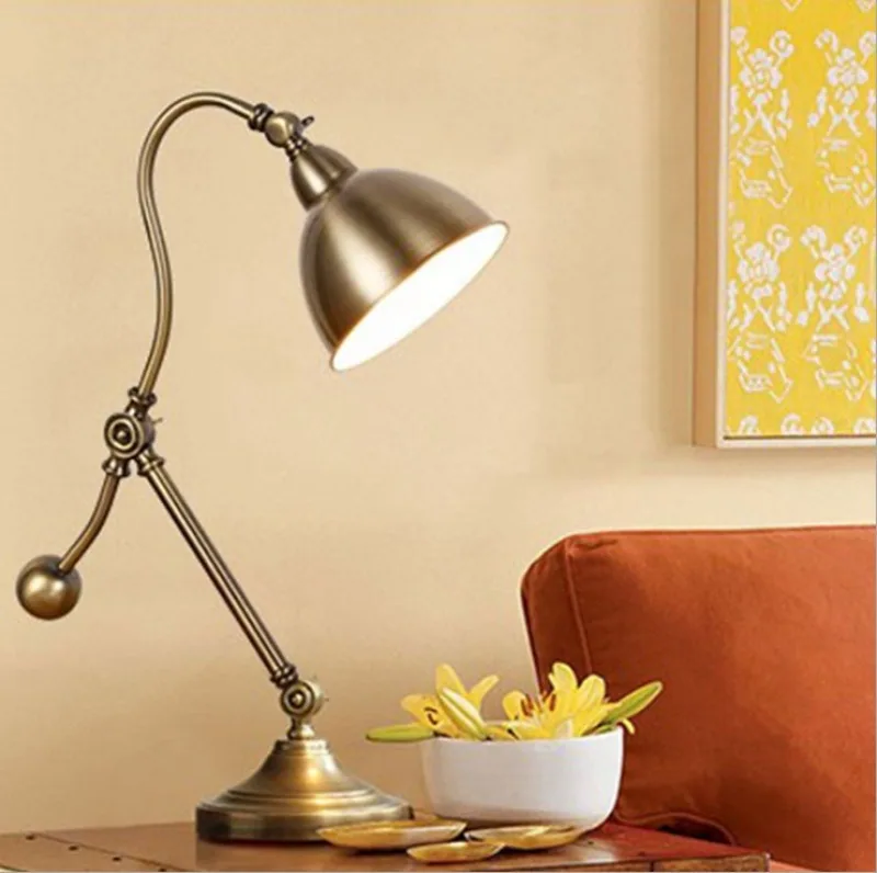 Minimalist Ironwork Table Lamp — Living Room, Bedroom & Bedside — view 5