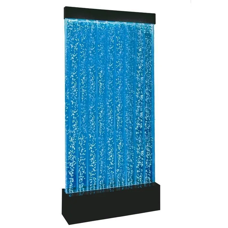 Bubble Water Feature Wall with Wine Rack — Hallway Screen — view 7