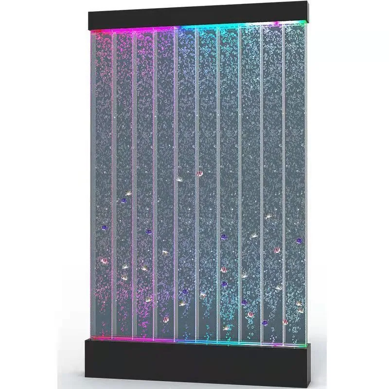 LED Colour-Changing Water Feature Wall — Corridor Partition — view 6