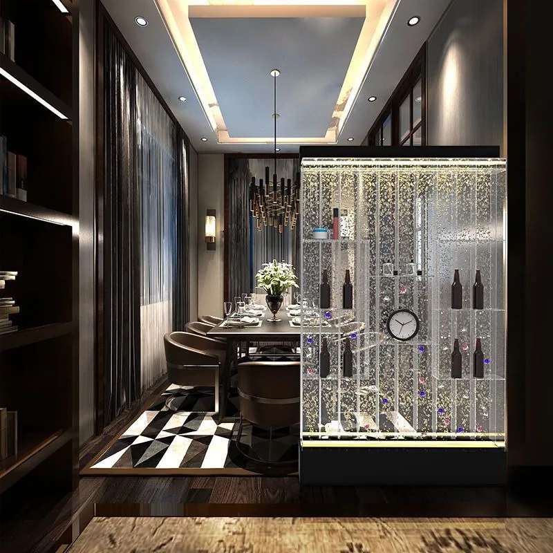 LED Bubble Water Screen — Double-Sided Partition Cabinet — view 8