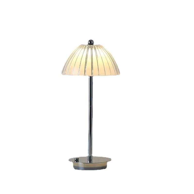 Light Luxury Metal Motion-Sensor Table Lamp — Bedroom — view 5