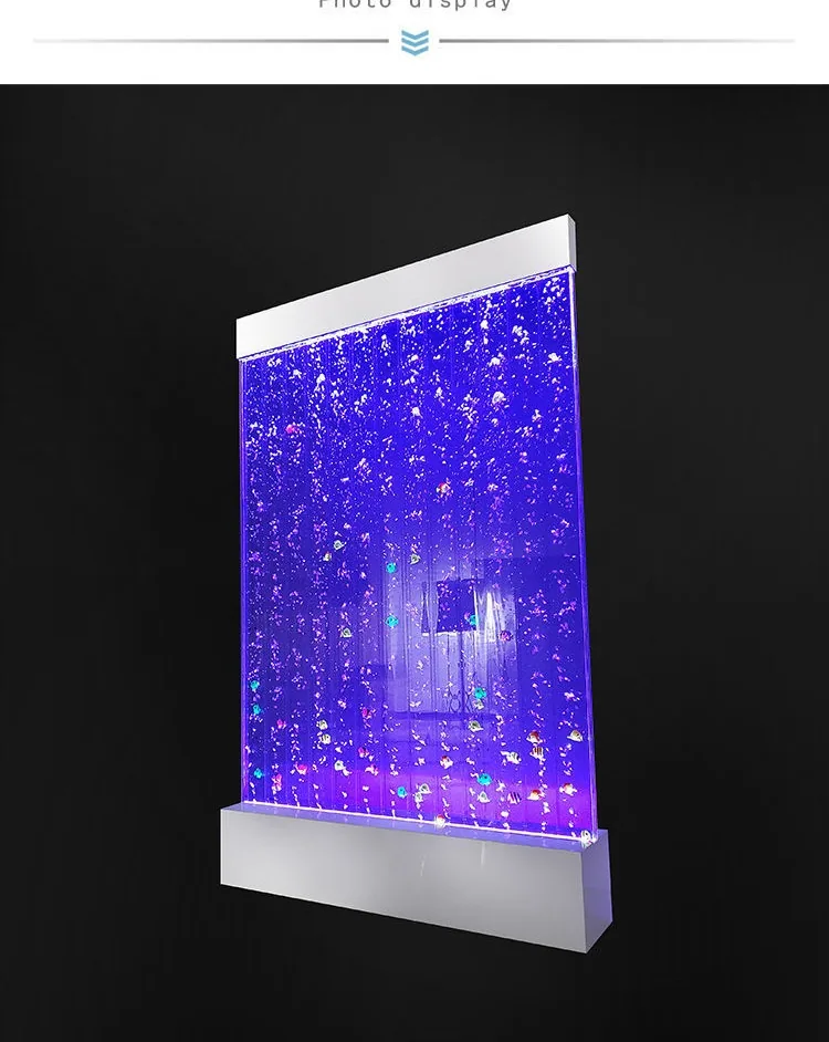 气泡水幕屏风 — 多色 LED 隔断 — 第 15 张