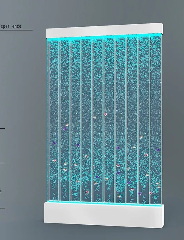 气泡水幕屏风 — 多色 LED 隔断 — 第 3 张