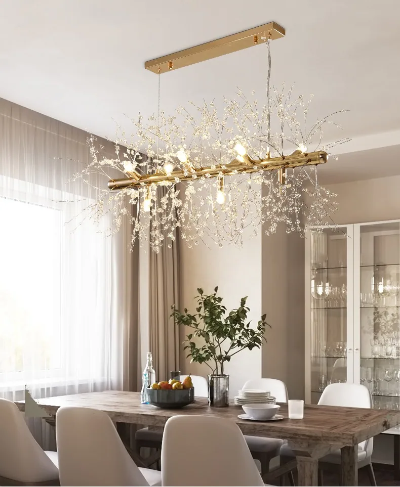 Minimalist Chandelier — Showroom, Living Room & Bedroom — view 7