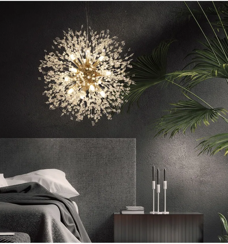 Minimalist Chandelier — Showroom, Living Room & Bedroom — view 8