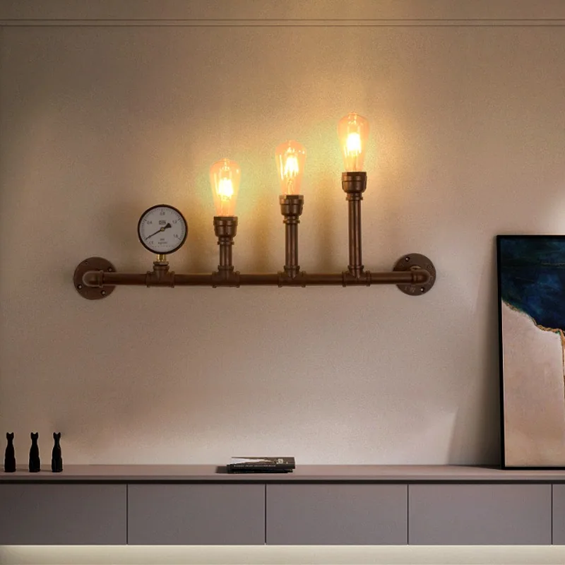 Industrial Wall Lamp — Living Room, Dining Room & Corridor — view 1
