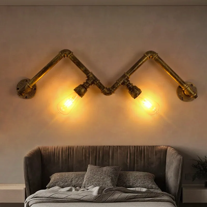 Industrial Wall Lamp — Living Room, Dining Room & Corridor — view 3
