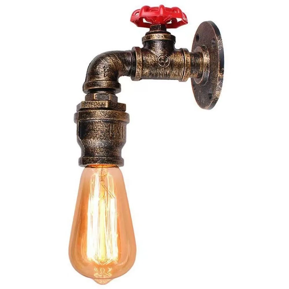Industrial Single-Head Wall Lamp — Dining Room & Walkway — view 1