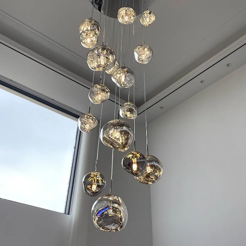 Modern Chandelier — Duplex, Stairwell & Villa — view 2