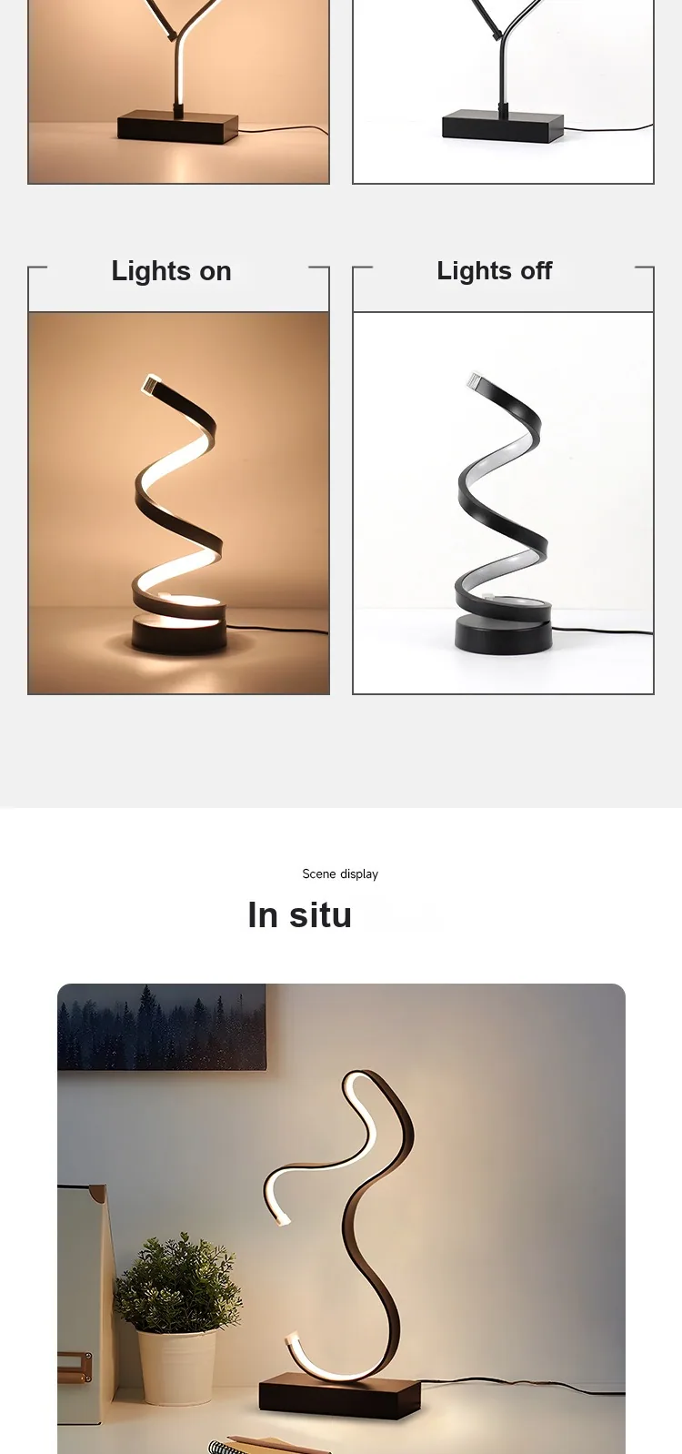 LED Table Lamp — Bar Counter — view 7