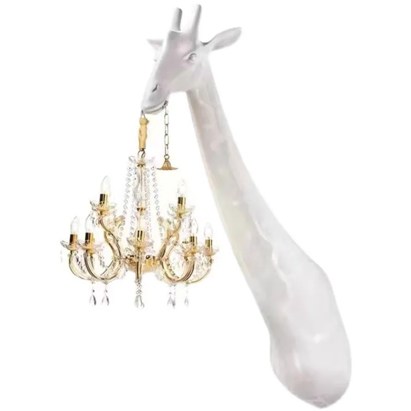 Crystal Giraffe Sculpture Floor Lamp — Showroom Centrepiece — view 4