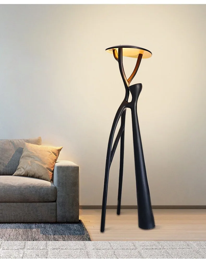 Fiberglass Outdoor Landscape Pillar Lamp — Nordic Garden Series — view 10