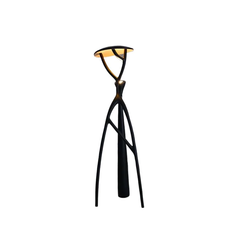 Fiberglass Outdoor Landscape Pillar Lamp — Nordic Garden Series — view 4