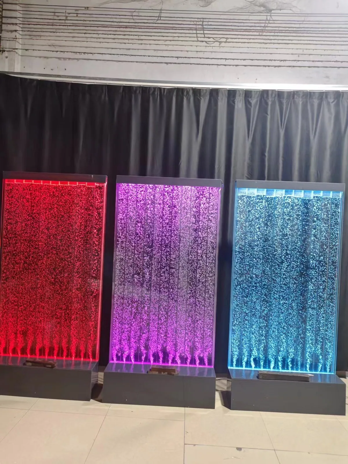 Bubble Water Feature Screen — Interior Room Divider — view 9