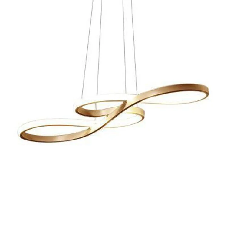Modern LED Chandelier — Dining Room, Bar Counter & Reception — view 5