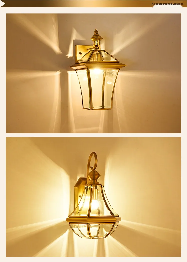 Outdoor Wall Light — Courtyard, Facade & Walkway — view 10