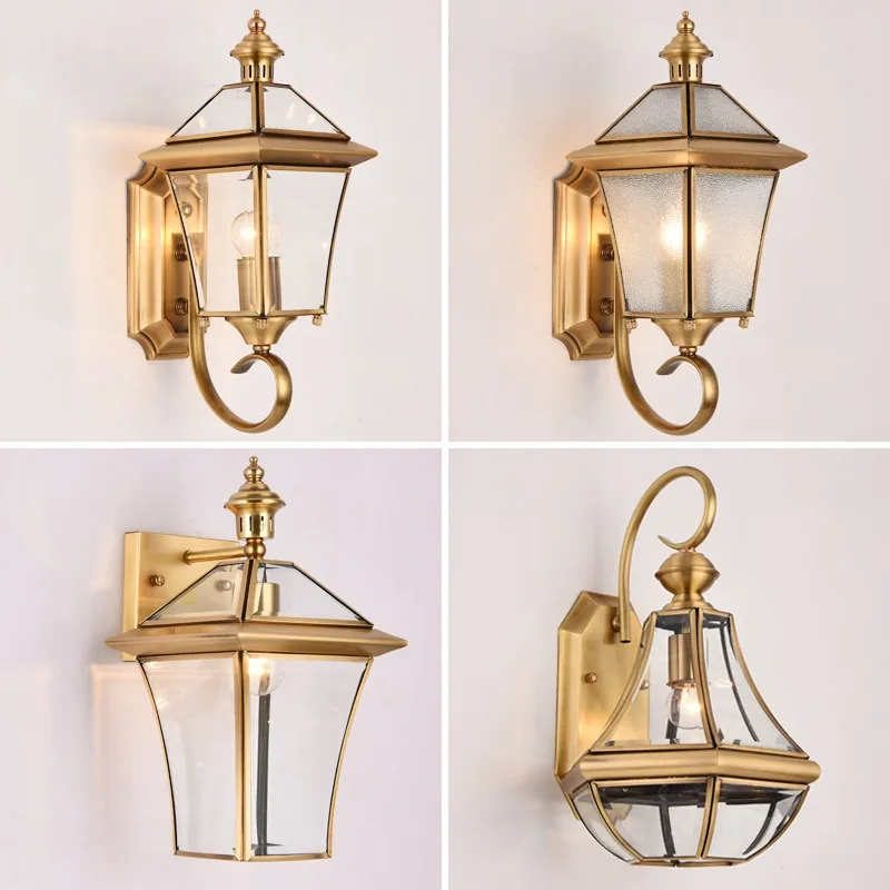 Outdoor Wall Light — Courtyard, Facade & Walkway — view 1