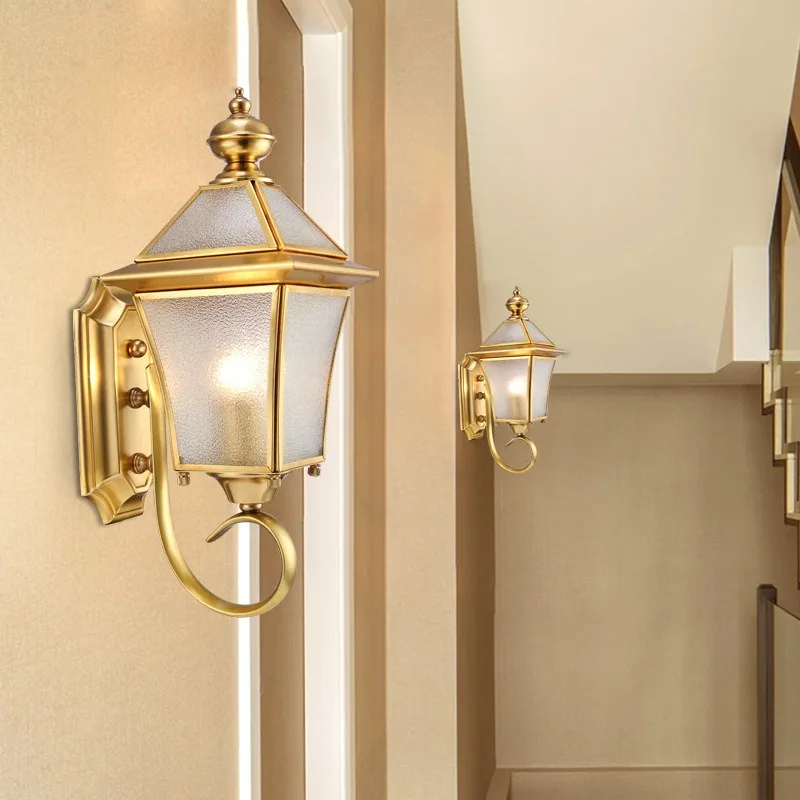 Outdoor Wall Light — Courtyard, Facade & Walkway — view 4