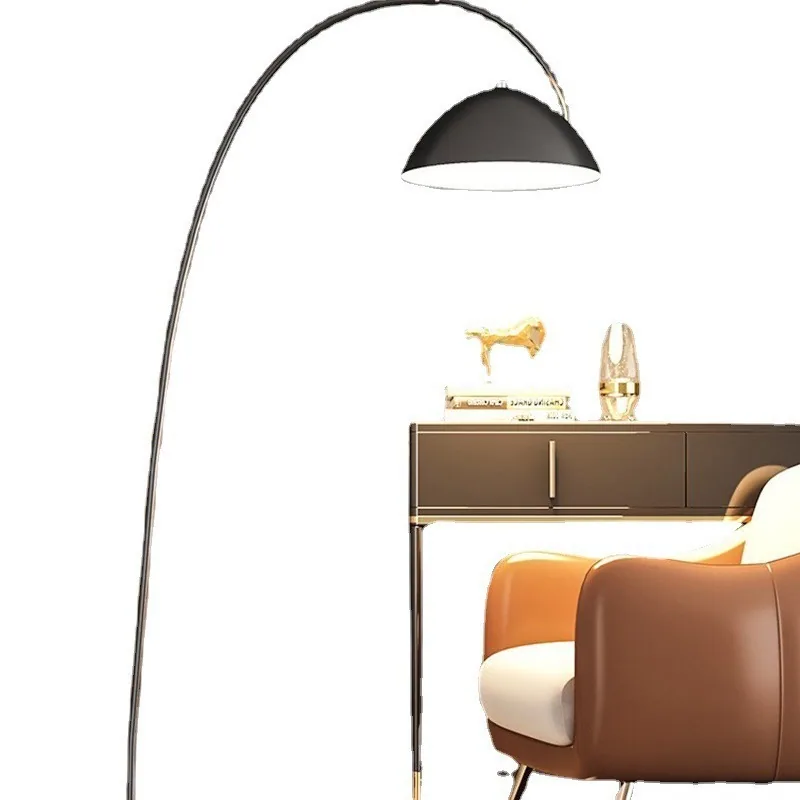 Modern Minimalist Floor Lamp — Living Room & Sofa — view 5
