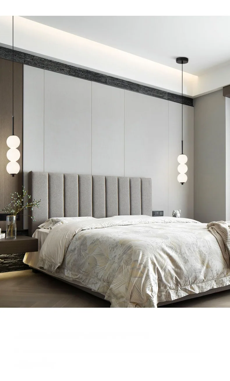 Nordic LED Solid Brass Chandelier — Showroom, Living Room & Bedroom — view 8