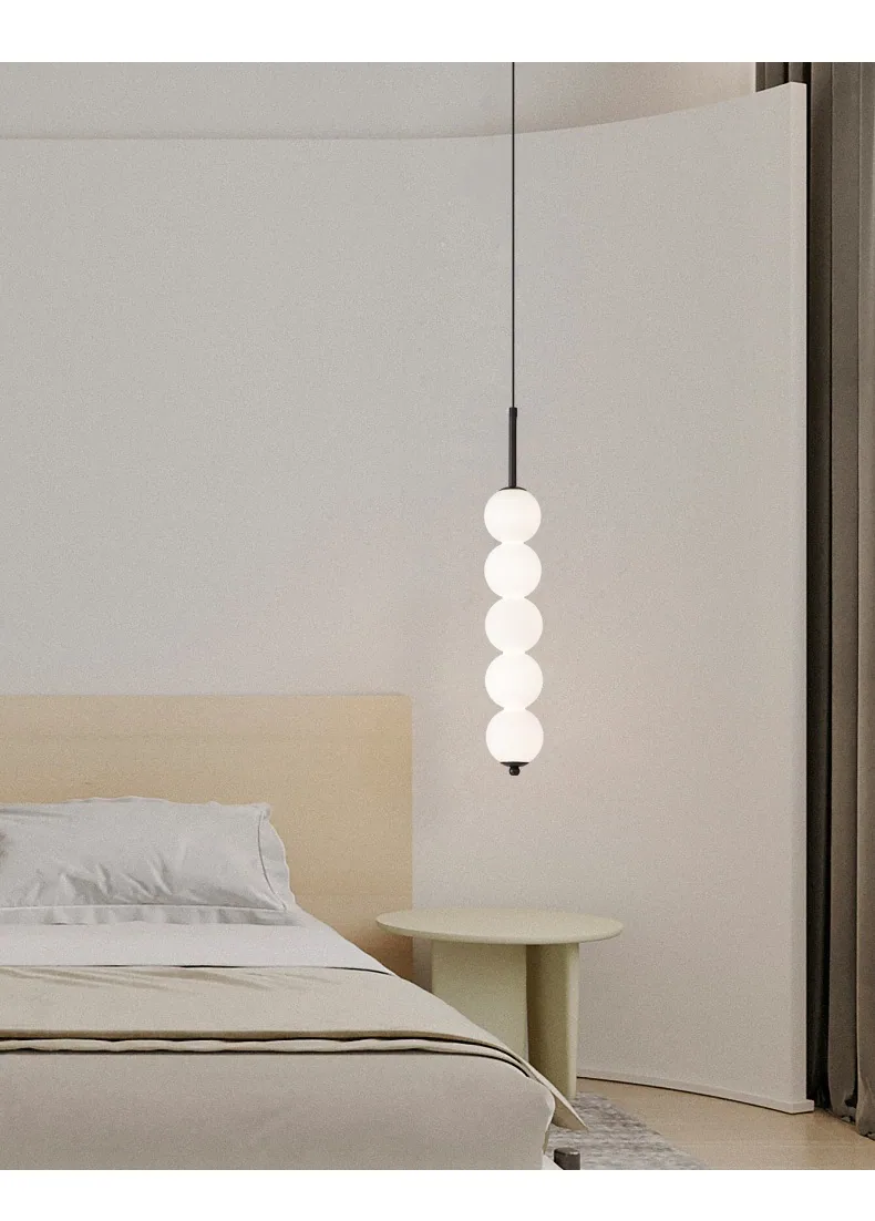 Nordic LED Solid Brass Chandelier — Showroom, Living Room & Bedroom — view 9