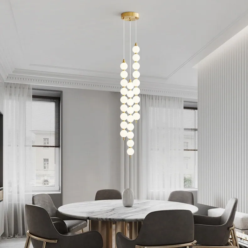 Nordic Chandelier — Bedroom, Bedside & Dining Room — view 3